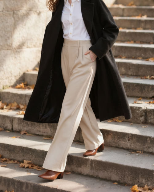 Serena Wide-Leg Trousers